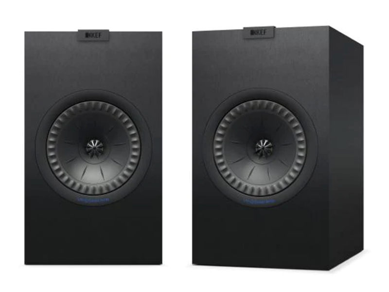 KEF Q350 Series Bookshelf Speakers Satin Black Open-Box