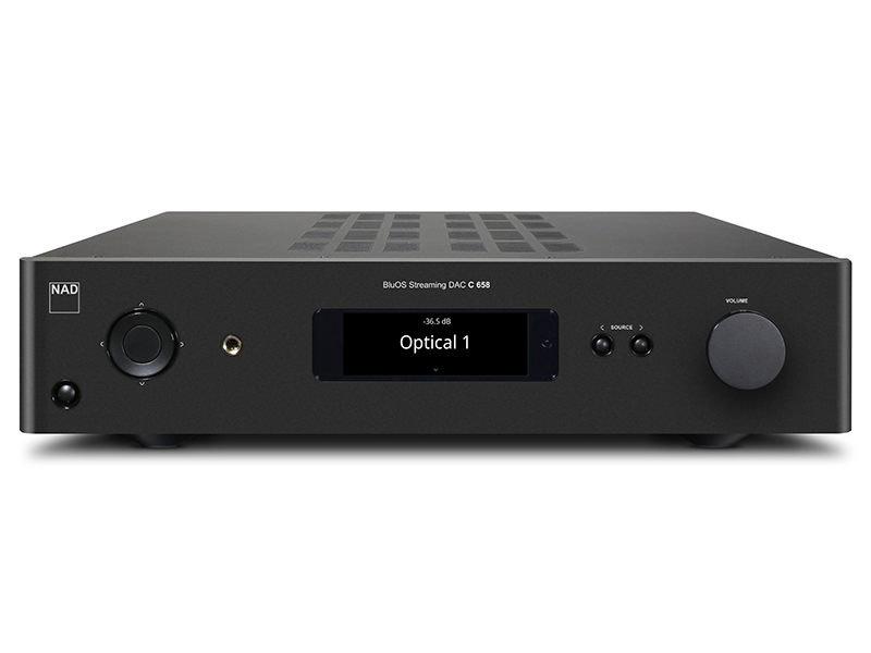 NAD C 658 Series BluOS Streaming DAC Black Trade-In