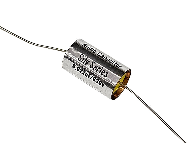 Obbligato 0.022uF 630Vdc "New” Silv Series Metalized Polypropylene Film Capacitor Axial Lead