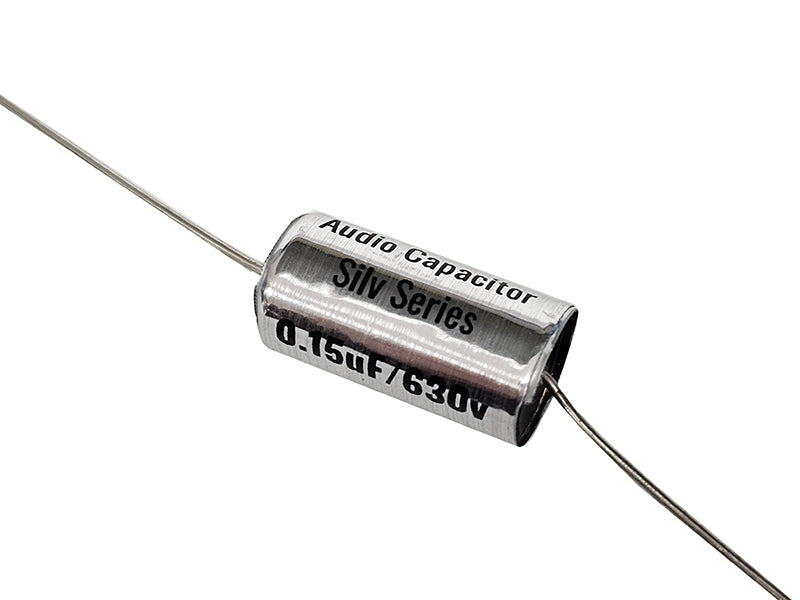 Obbligato 0.15uF 630Vdc “New” Silv Series Metalized Polypropylene Film Capacitor Axial Lead