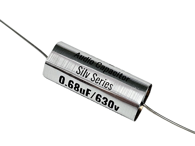 Obbligato 0.68uF 630Vdc “New” Silv Series Metalized Polypropylene Film Capacitor Axial Lead