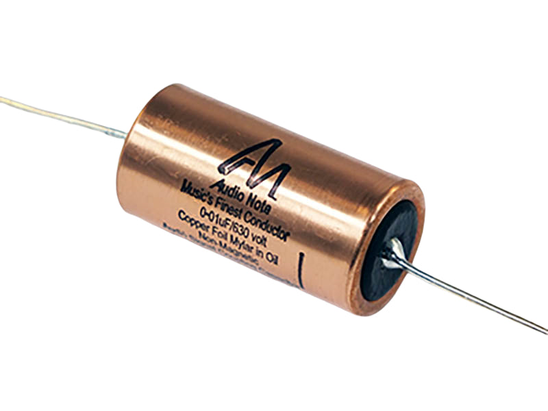 Audio Note Capacitor 0.01uF 630Vdc Copper Foil Series Mylar Oil