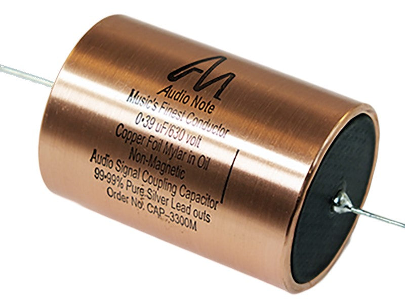 Audio Note Capacitor 0.39uF 630Vdc Copper Foil Series Mylar Oil