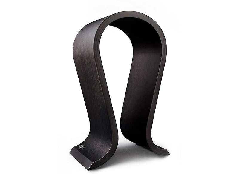 Asona Wood Veneer Headphone Stand - Black
