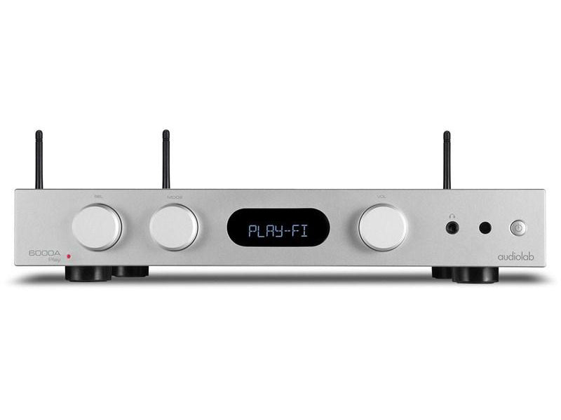 Audiolab 6000A Play Series Integrated Amplifier and Wireless Streamer Silver