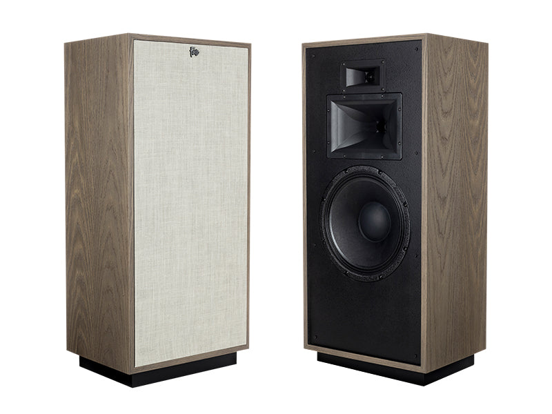 Klipsch FORTE IV Series Floorstanding Speakers Distressed Oak