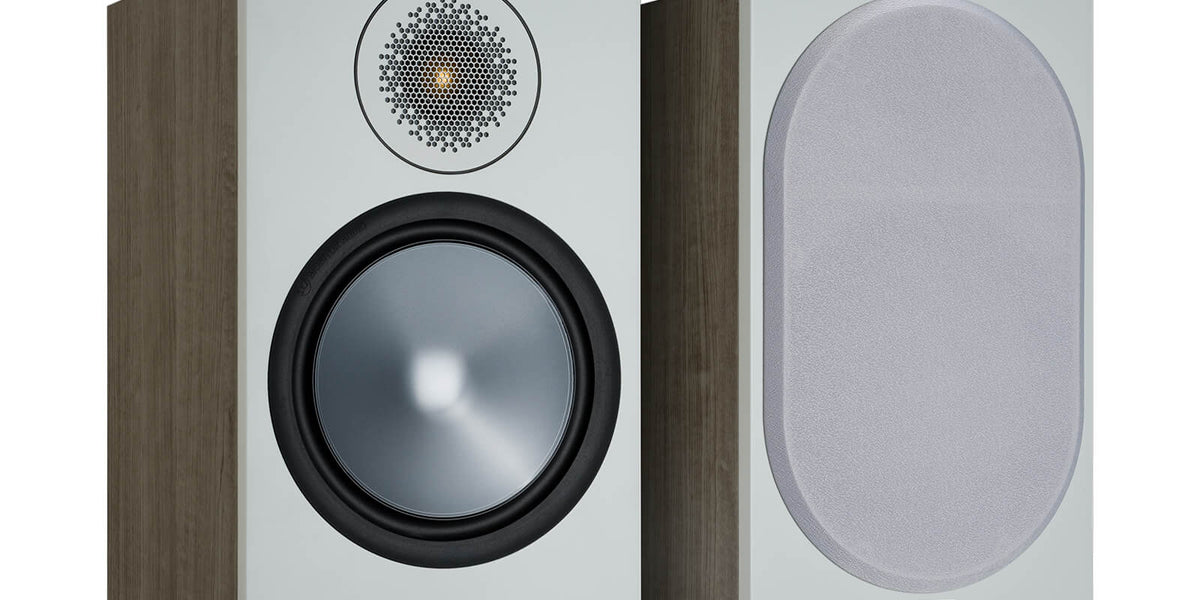Monitor Audio Bronze 100 Series (6G) Bookshelf Speakers Urban Gray