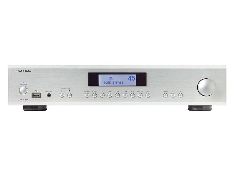 ROTEL A14 MKII Integrated Amp - Silver