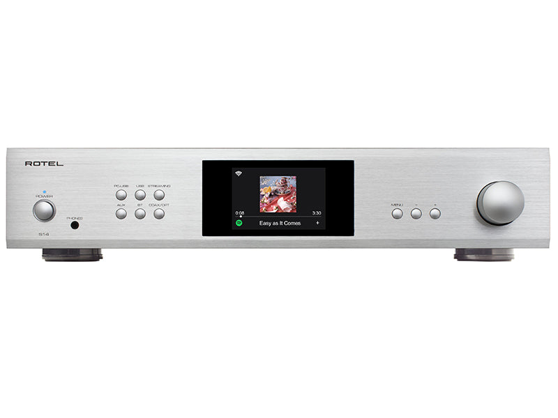 ROTEL S14 Series Integrated Streaming Amp - Silver