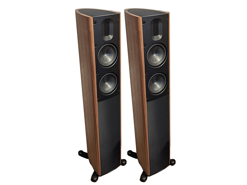 Scansonic MB2.5 B Floorstanding Speakers Walnut
